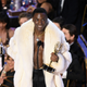 Jerrod Carmichael accepts the award for Outstanding Writing For A Variety Special for “Jerrod Carmichael: Rothaniel” onstage during the 74th Emmy Awards at the Microsoft Theater in Los Angeles, California, on September 12, 2022. (Photo by Patrick T. FALLON / AFP) (Photo by PATRICK T. FALLON/AFP via Getty Images)